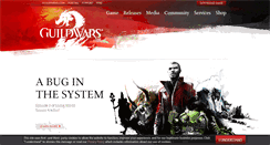 Desktop Screenshot of guildwars2.com