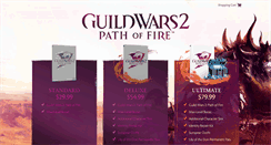 Desktop Screenshot of buy.guildwars2.com