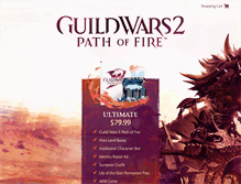 Tablet Screenshot of buy.guildwars2.com